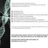 Equilux Blood Spot Test for Hormones (USA only/ZRT)