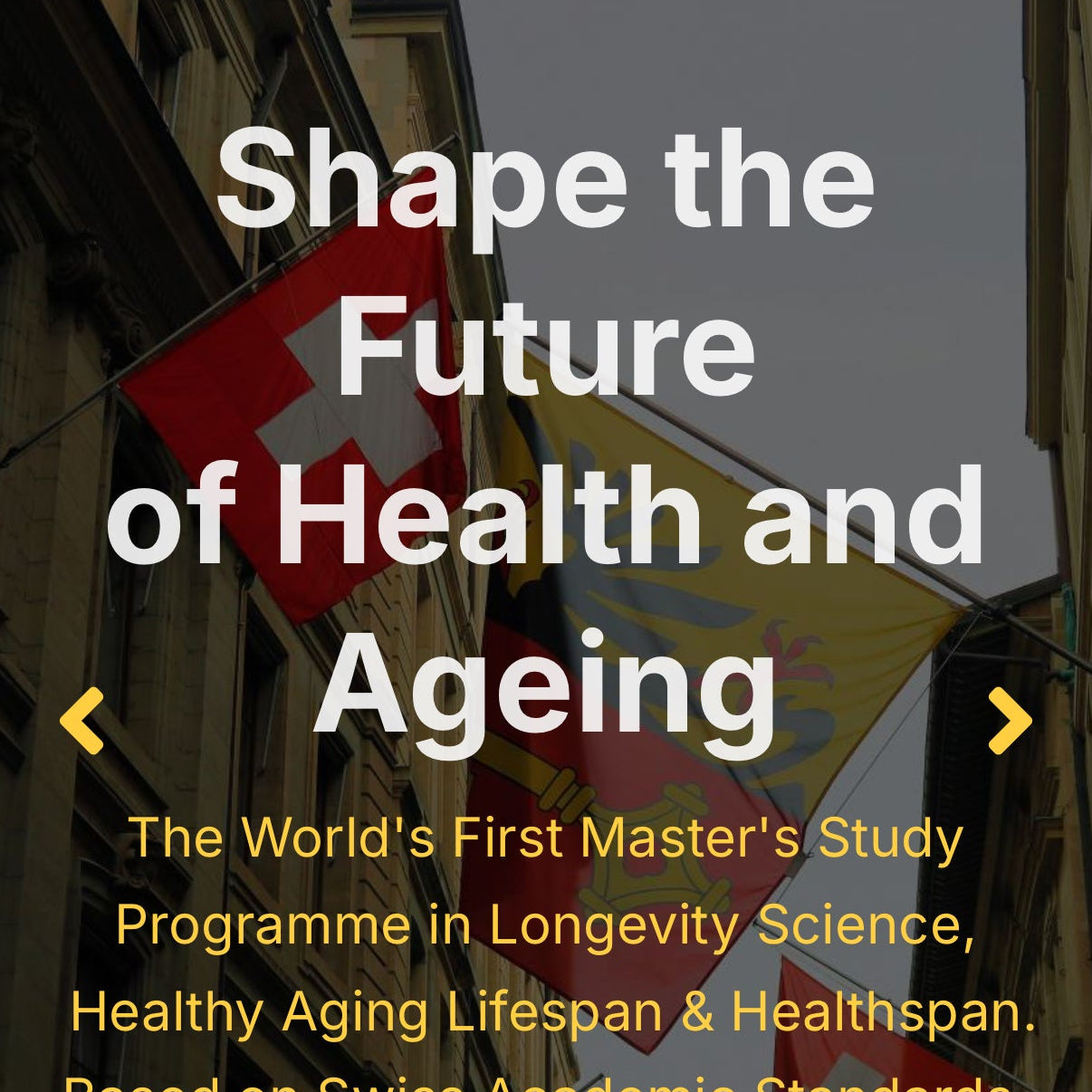 Unlocking the Future of Healthy Aging: Among the First Americans Accepted to the Geneva Longevity Institute